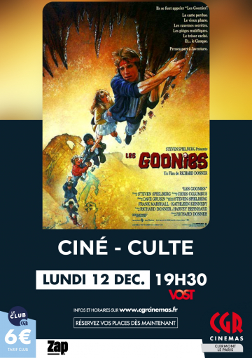 © Les Goonies - ciné-culte | CGR Le Paris