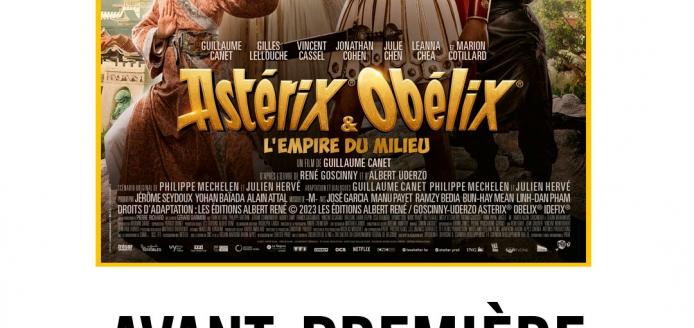Astérix et Obélix : L’Empire du Milieu | Avant-première en présence de Guillaume Canet