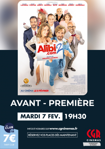 © Alibi.com 2 - avant-première | CGR Le Paris
