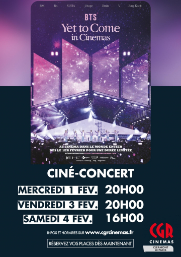 © BTS : Yet To Come in Cinemas | CGR Le Paris