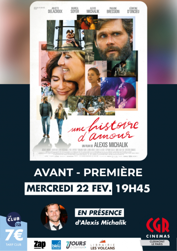 © Une histoire d'amour - avant-première | CGR Le Paris