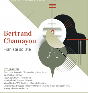 Les Amis de la Musique : Bertrand Chamayou